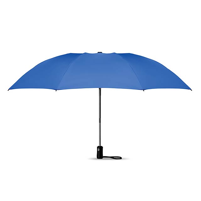Foldable reversible umbrella  - royal blue