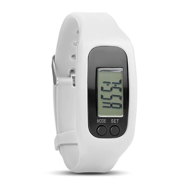 Pedometer bracelet  - white