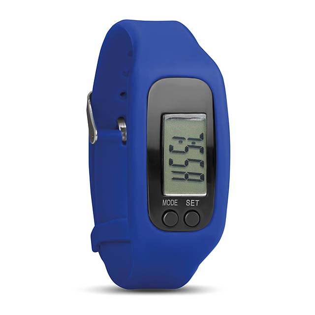 Pedometer bracelet  - royal blue