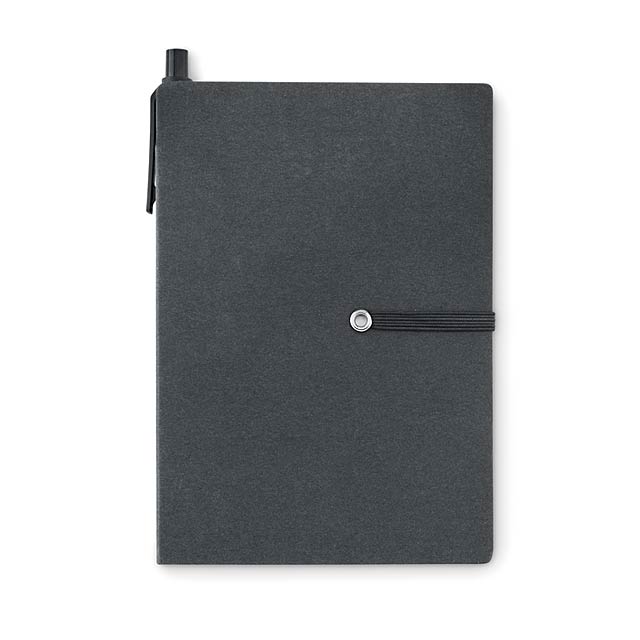 Recyklovaný zápisník - Reconote - čierna