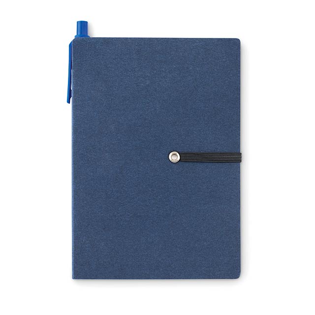 Recycling-Notizbuch - MO9213-04 - blau