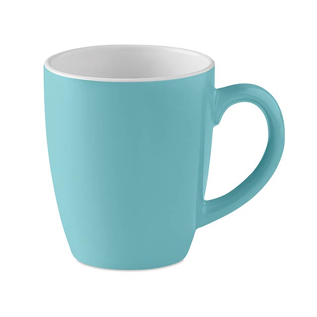 Ceramic coloured mug 290 ml - MO9242-04 - blue