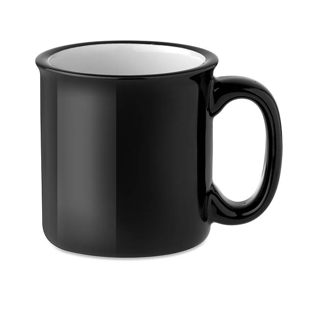 Ceramic vintage mug 290 ml - MO9243-03 - black