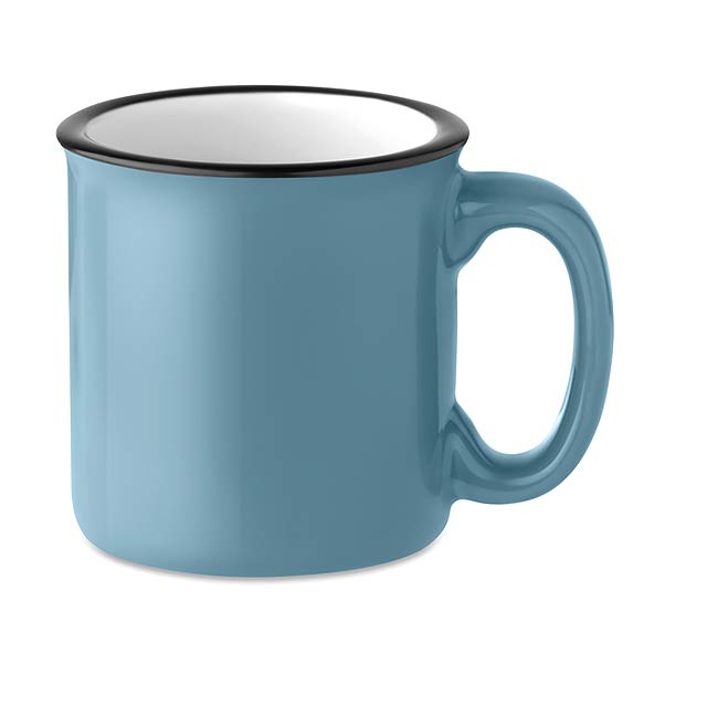 Ceramic vintage mug 290 ml - MO9243-04 - blue