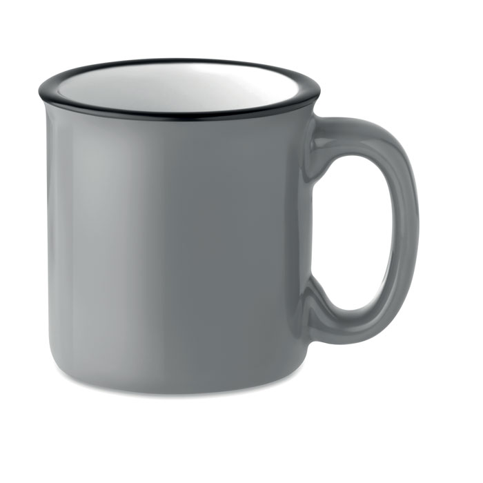 Ceramic vintage mug 240 ml - TWEENIES - grey