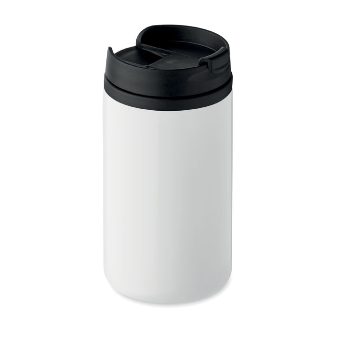 Double wall cup 250 ml - FALUN - white