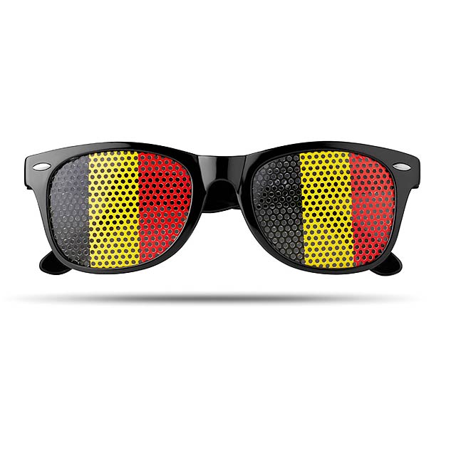 Sunglasses with flag lenses - MO9275-03 - black