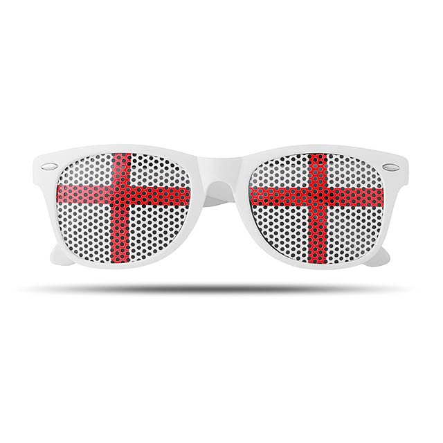 Sunglasses with flag lenses - MO9275-53 - ivory