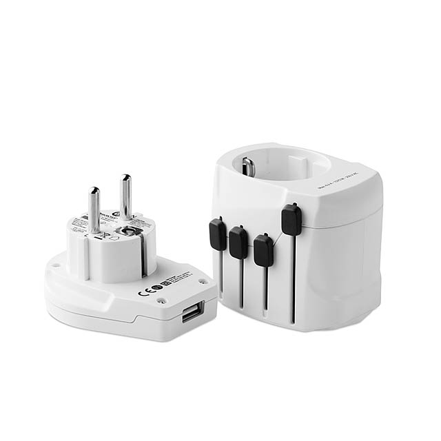 PRO World & USB. 3-pole - MO9321-06 - white