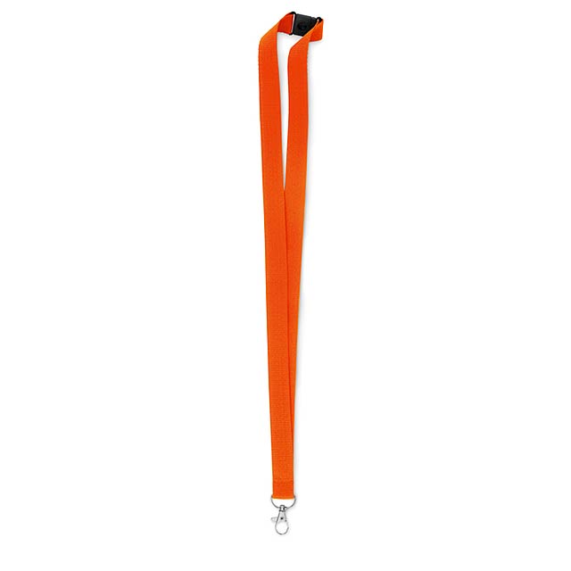 Lanyard metal hook and buckle  MO9354-10 - orange