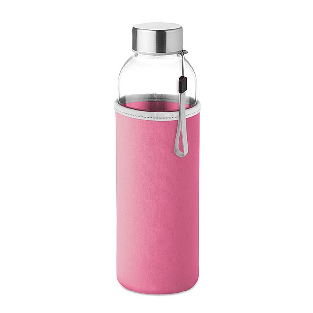 Glass bottle                   MO9358-11 - pink