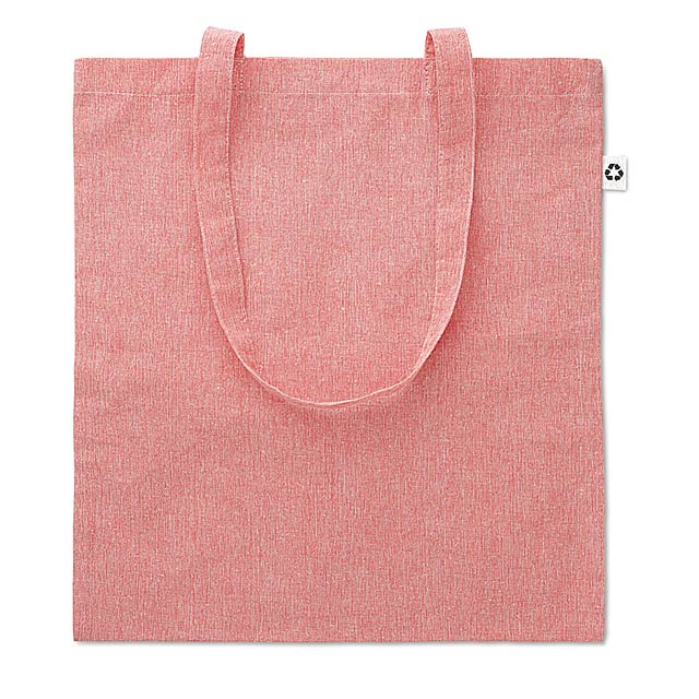 Shopping bag 2 tone 140 gr     MO9424-05 - red