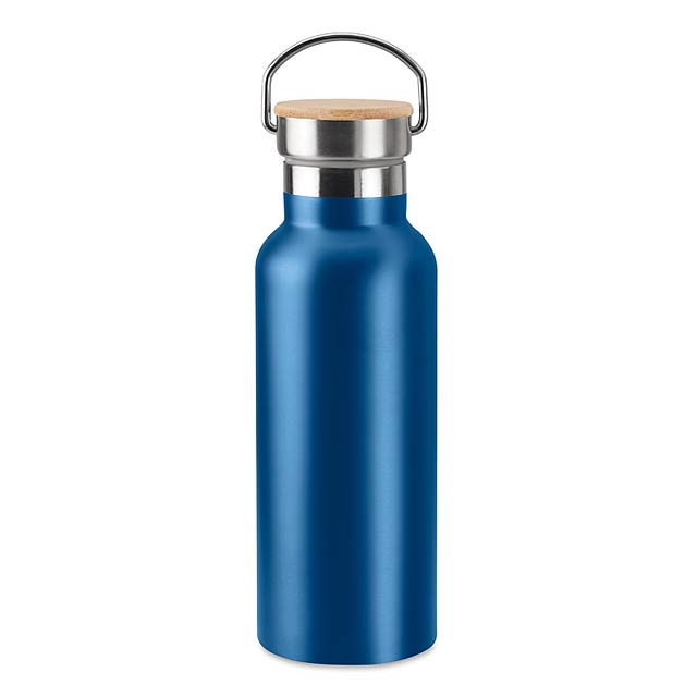 Dvoustěnná láhev 500 ml - HELSINKI - modrá