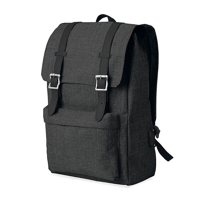 Backpack in 600D polyester     MO9439-03 - black