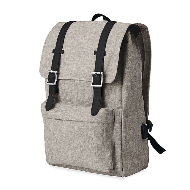 Rucksack aus 600D Polyester MO9439-07 - Grau