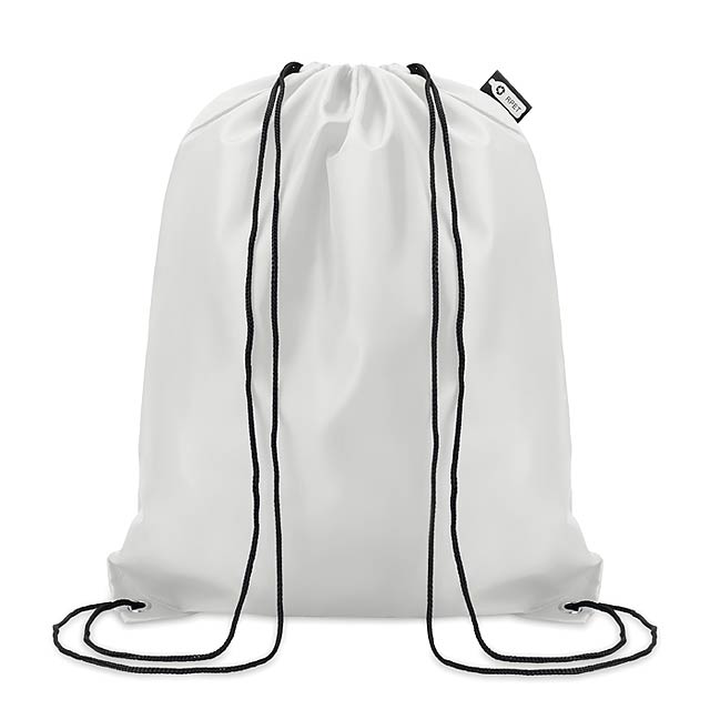 Drawstring 190T RPET           MO9440-06 - white