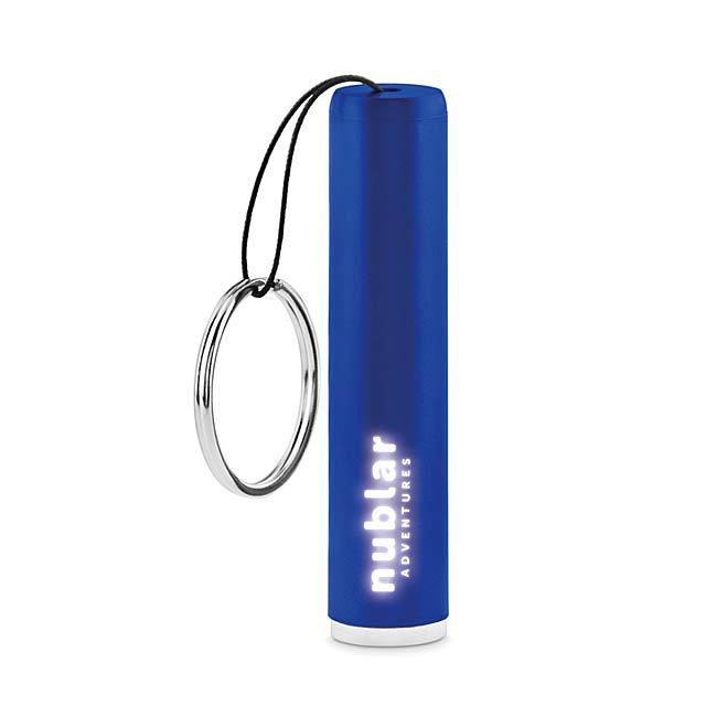 Plastic light up logo torch    MO9469-37 - royal blue