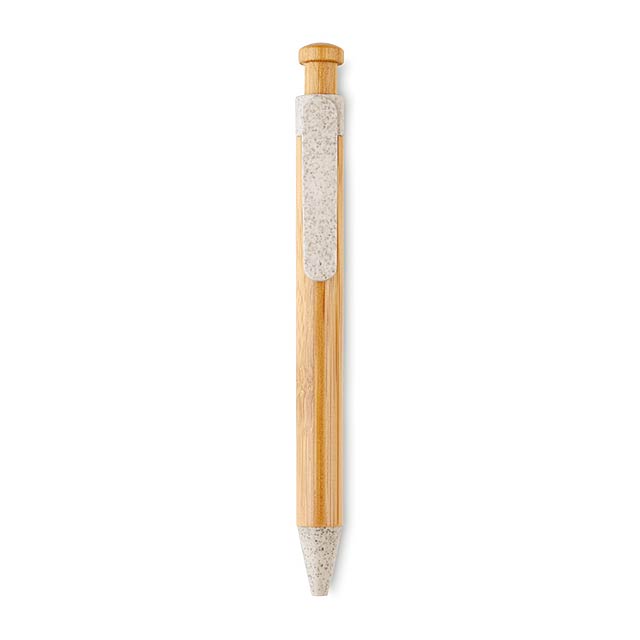 Bamboo/Wheat-Straw PP ball pen MO9481-13 - beige