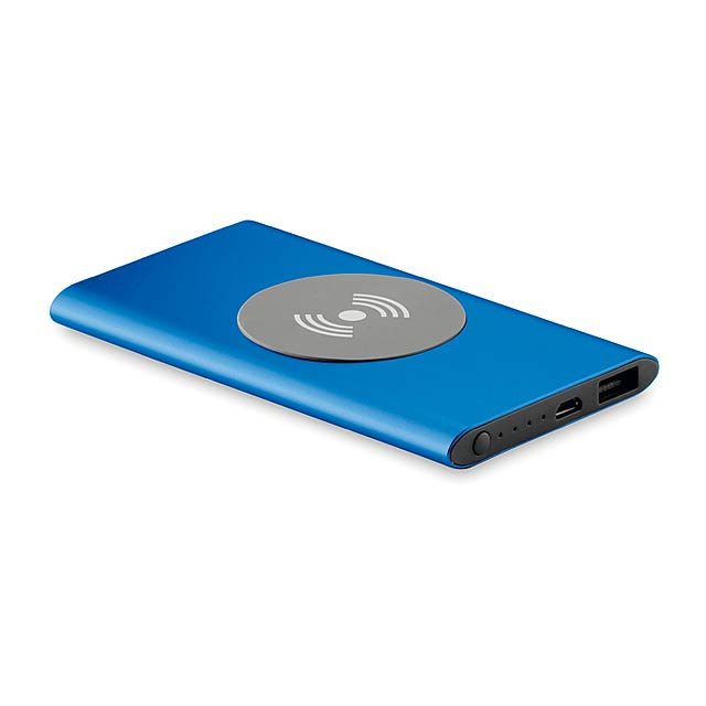 Wireless Power bank 4000mAh    MO9498-37 - royal blue