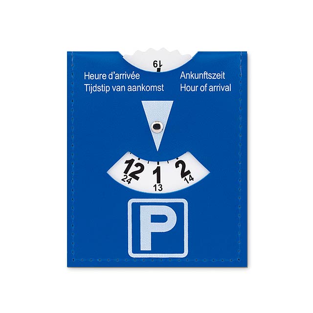 Parking card in PVC            MO9514-04 - blue