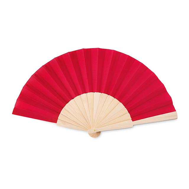 Manual hand fan                MO9532-05 - red