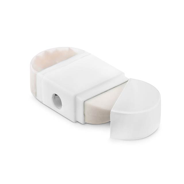 Sharpener and eraser           MO9556-06 - white