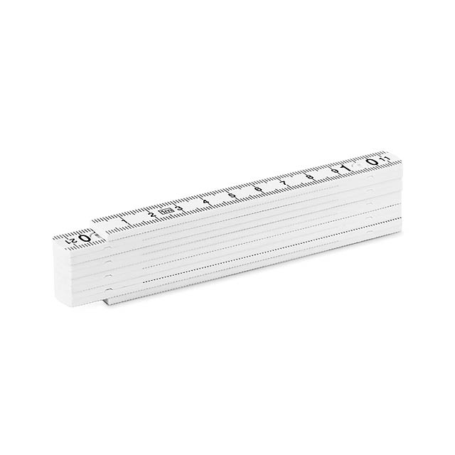 Folding ruler 1 mtr            MO9591-06 - white