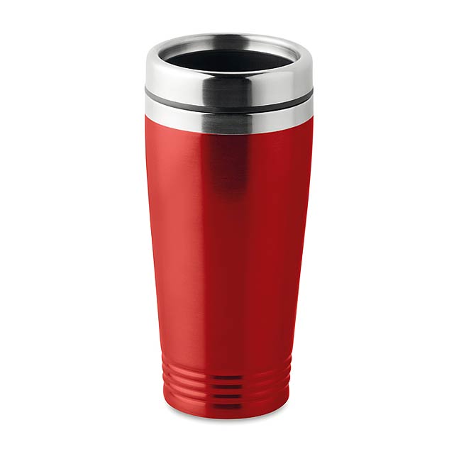 Double wall travel cup         MO9618-05 - red