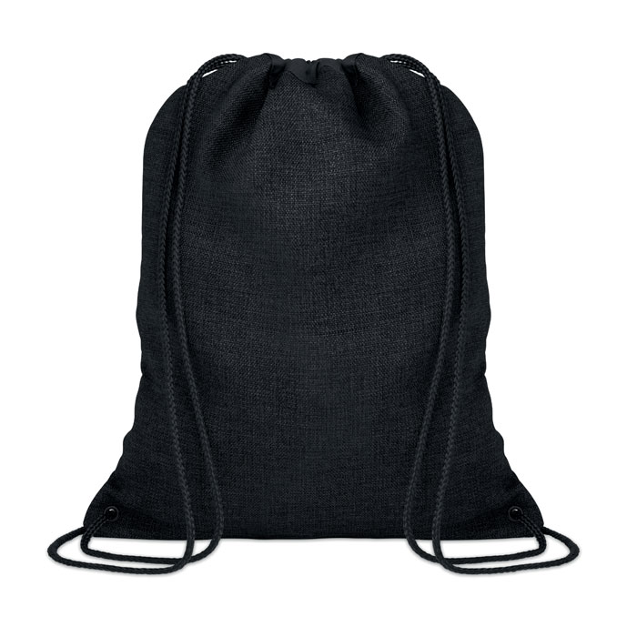 2-tone rugzakje met koord - TOCAYO - schwarz 2-tone rugzakje met koord - TOCAYO - schwarz