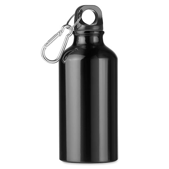 400 ml aluminium bottle - black 400 ml aluminium bottle - black
