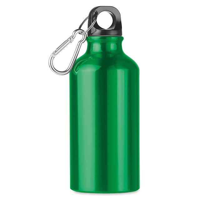 400 ml aluminium bottle  - green