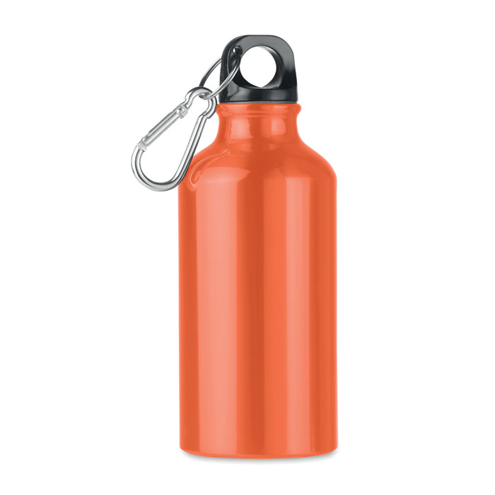 Aluminium Trinkflasche 400ml - MID MOSS - Orange