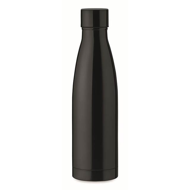 Dvojstěnná 500ml láhev - BELO BOTTLE - čierna