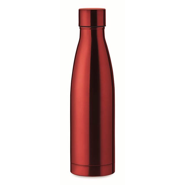 Dvojstěnná 500ml láhev - BELO BOTTLE - červená