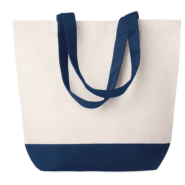 KLEUREN BAG - Plátěná plážová taška  - modrá