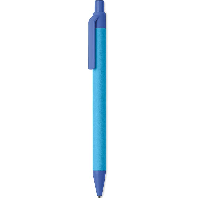 Paper/PLA corn ball pen  - blau