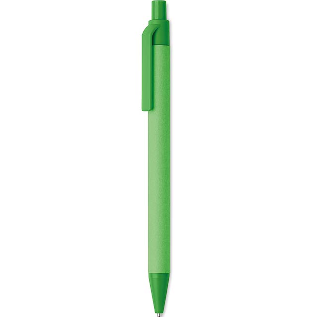 Paper/PLA corn ball pen  - lime