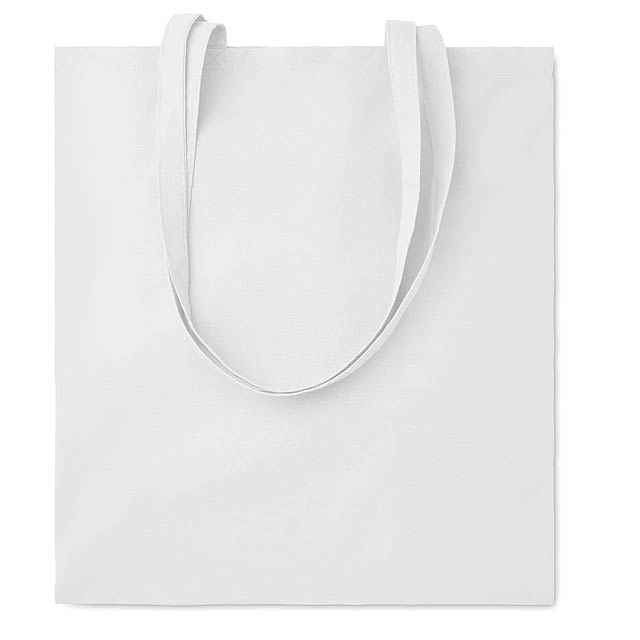 COTTONEL COLOUR ++ - Nákupní taška z bavlny 180g  - biela