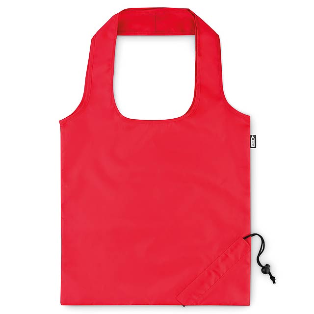 FOLDPET - Skládací RPET taška  - červená