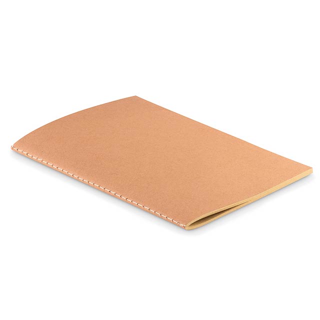 A5 notebook in cardboard cover - beige