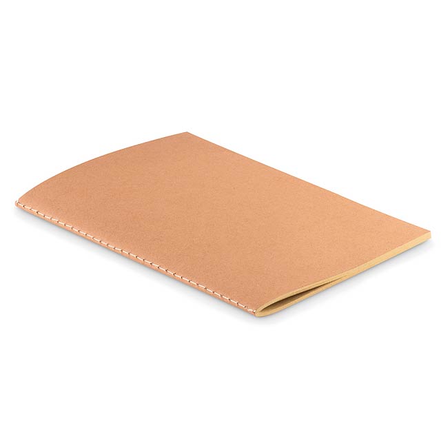 A5 notebook in cardboard cover - Beige