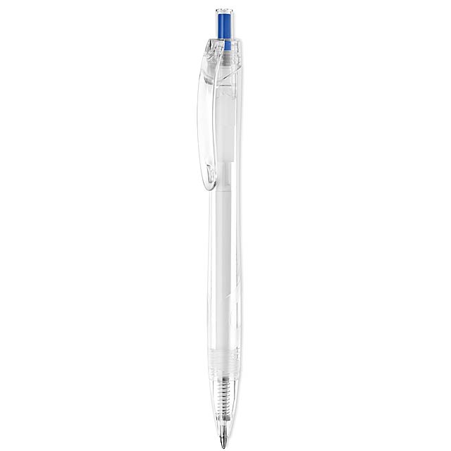 RPET push ball pen  - blue