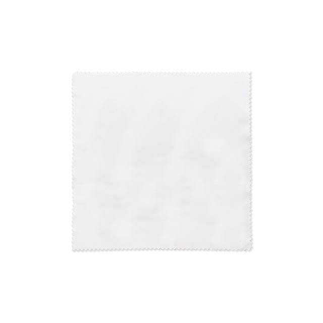 RPET cleaning cloth 13x13cm  - white