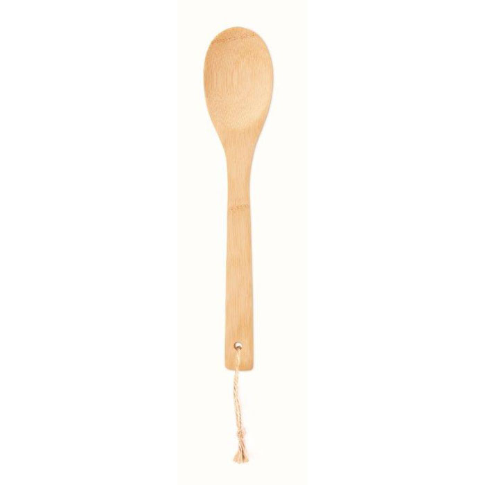 Spoon salad bamboo  - beige