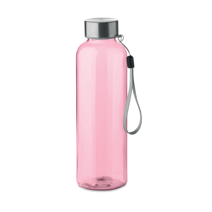 RPET láhev 500ml - UTAH RPET - transparentní růžová