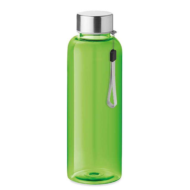 RPET bottle 500ml  - transparent lime
