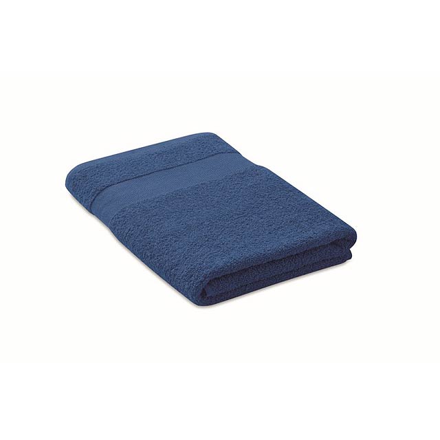 Ručník, přírodní bavlna 140x70 - PERRY - kráľovsky modrá