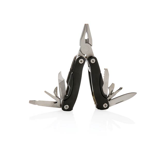 Mini Multitool, schwarz - schwarz