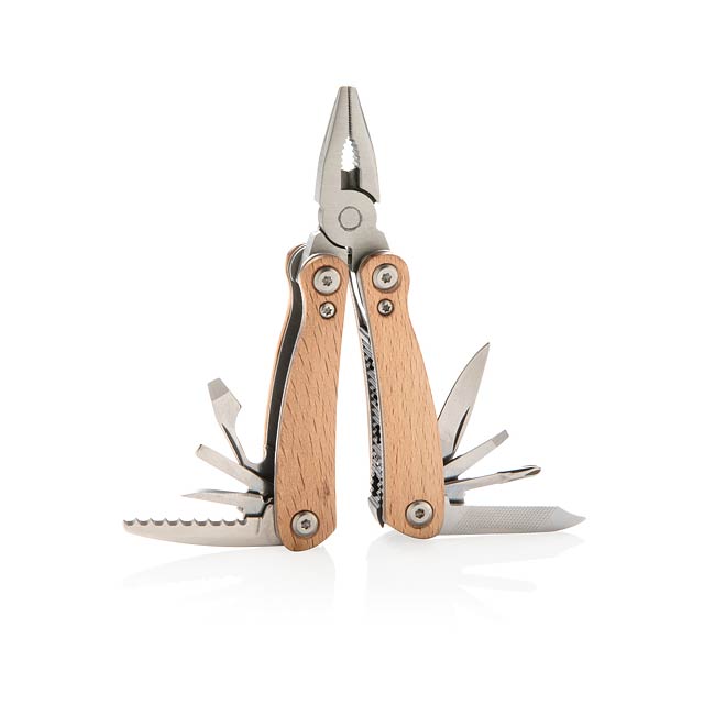 Wood multitool mini - brown