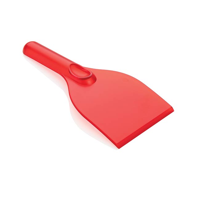 Ice scraper, red - red